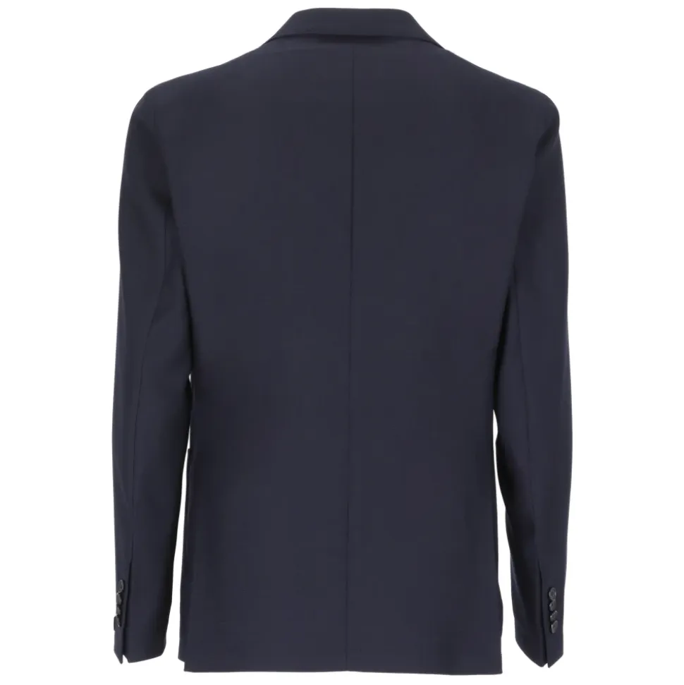 Veste en Laine Bleue