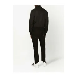 Veste en nylon avec étiquette de marque