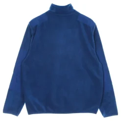 Veste Hiver à Col Montant Bleu/Orange