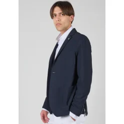 Veste Homme en Tissu Stretch Bleu