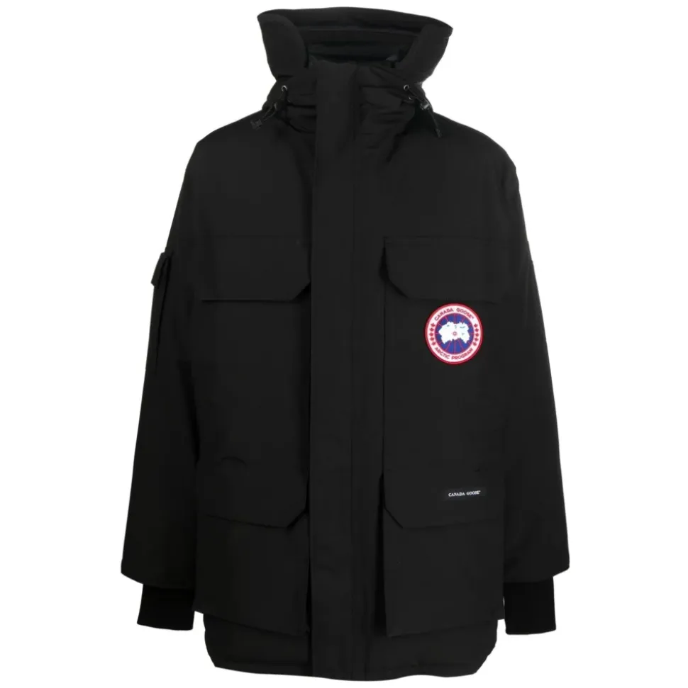 Veste HyBridge Noire avec Fermeture Éclair