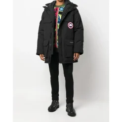 Veste HyBridge Noire avec Fermeture Éclair
