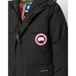 Veste HyBridge Noire avec Fermeture Éclair