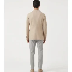 Veste Légère Croisée en Jersey