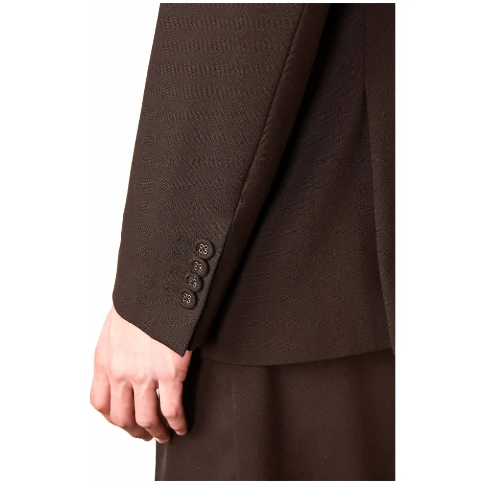 Veste Marron en Laine 3ply