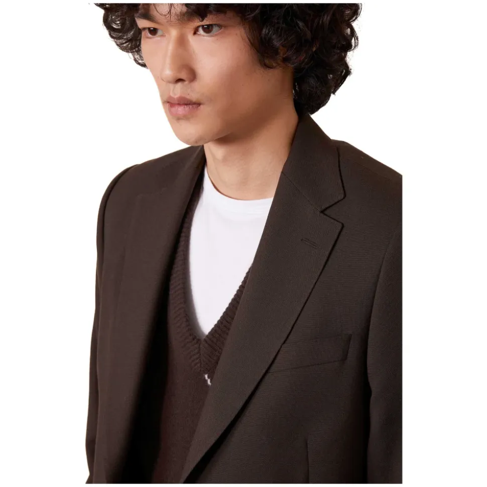 Veste Marron en Laine 3ply