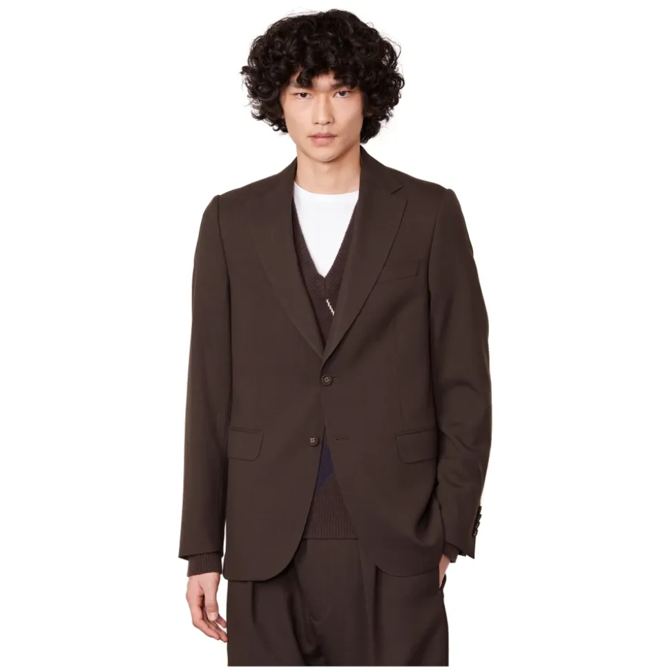 Veste Marron en Laine 3ply