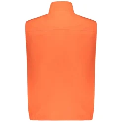 Veste sans manches avec fermeture éclair et col montant