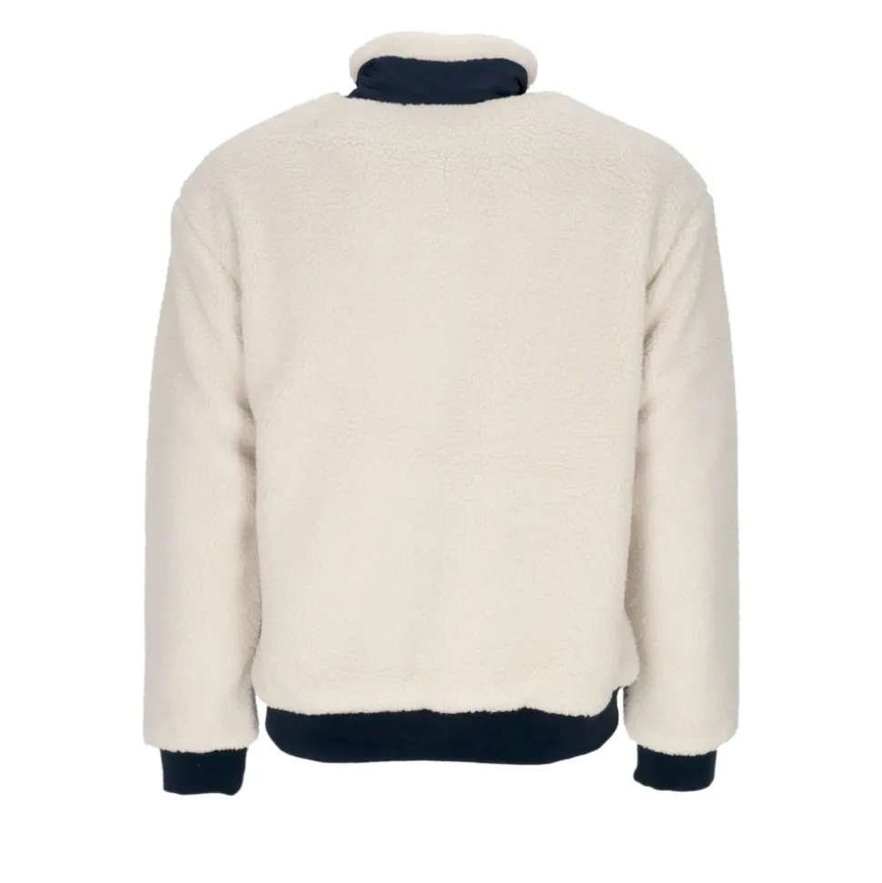 Veste Sherpa à Col Haut Zip