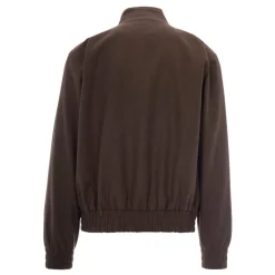 Veste Track en Flanelle Brodé