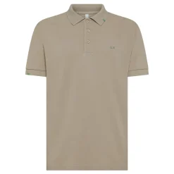 Vintage Polyester Polo Stone