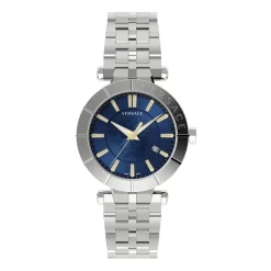 V-RACE Acier Inoxydable Cadran Bleu Montre