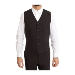 Wool Stretch Long 3 Piece Suit