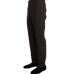 Wool Stretch Long 3 Piece Suit