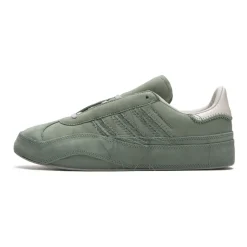 Y-3 Gazelle Silver Green Sneakers